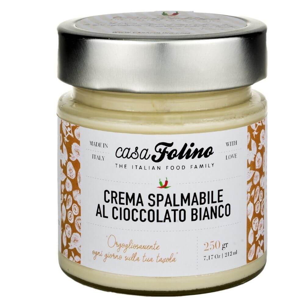 Crema Spalmabile al Cioccolato Bianco 220 gr