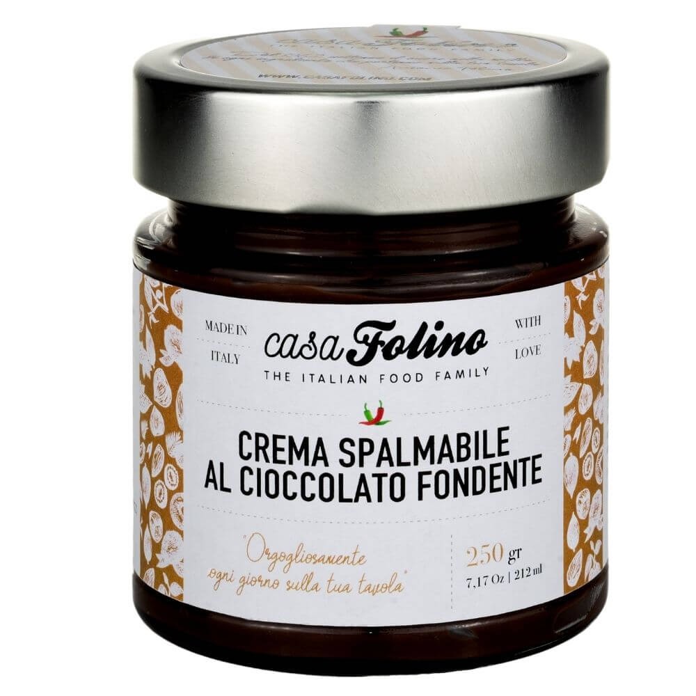 Crema Spalmabile al Cioccolato Fondente 220 gr